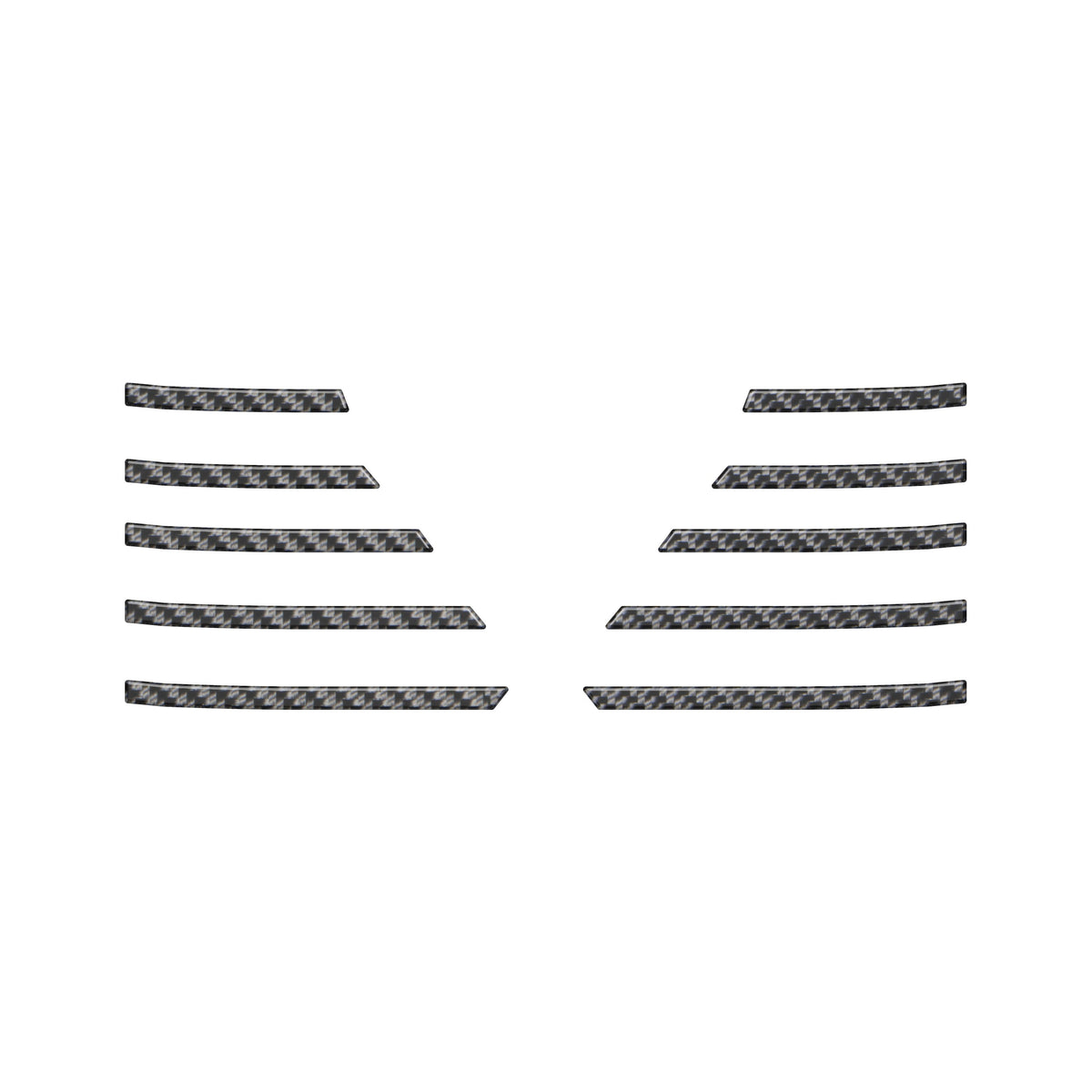 Grille Side Line Accent Trim Fits 2024-2027 Toyota Tacoma