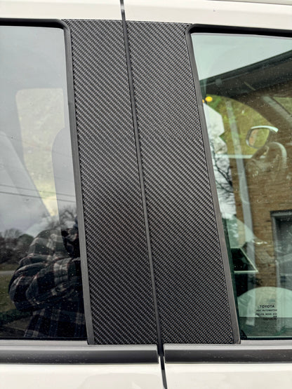 Door Pillar Overlays Fits 2024-2027 Toyota Tacoma