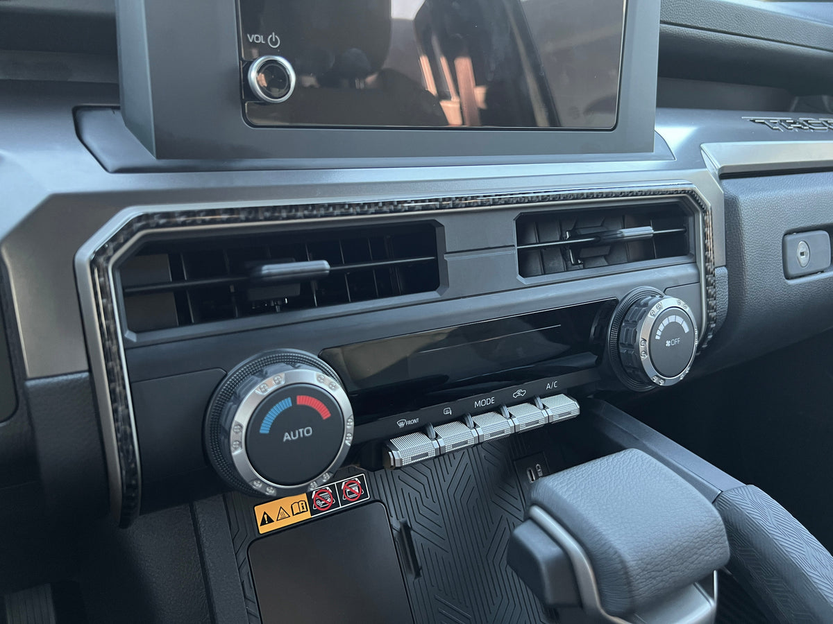 Climate Control Accent Trim Fits 2024-2027 Toyota Tacoma & 2025-2027 4Runner