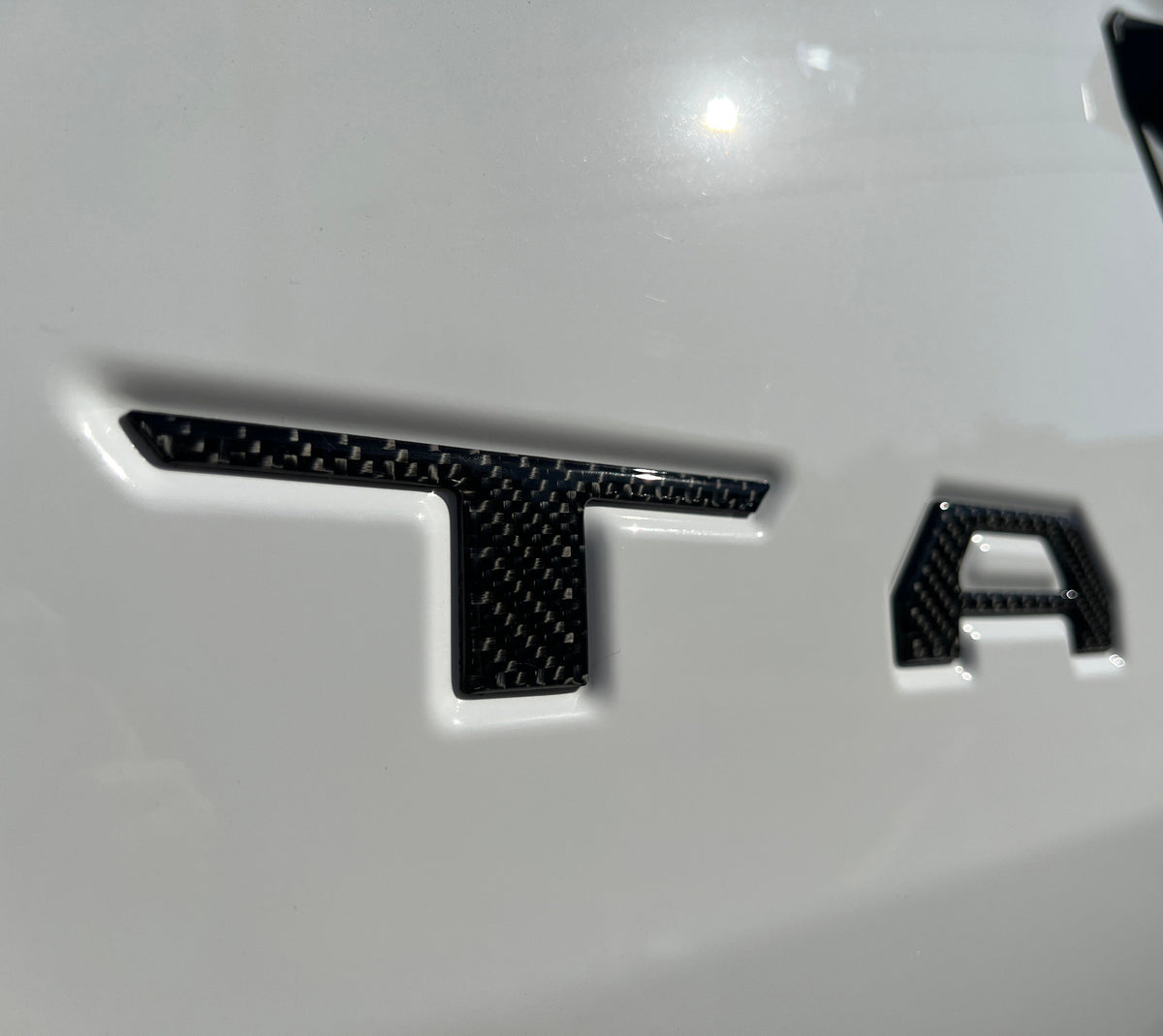 Tailgate Letter Inserts Fits 2024-2027 Toyota Tacoma