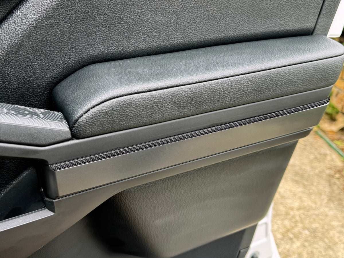 Side Door Armrest Lower Line Accent Trim Fits 2024-2027 Toyota Tacoma