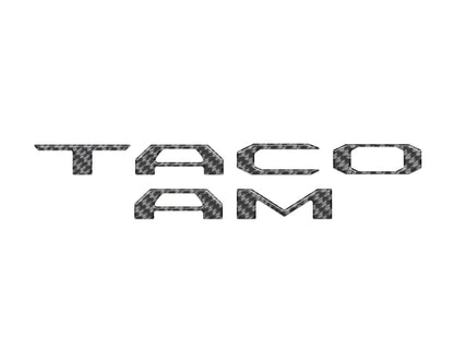 Glovebox Letter Overlays Fits 2024-2027 Toyota Tacoma