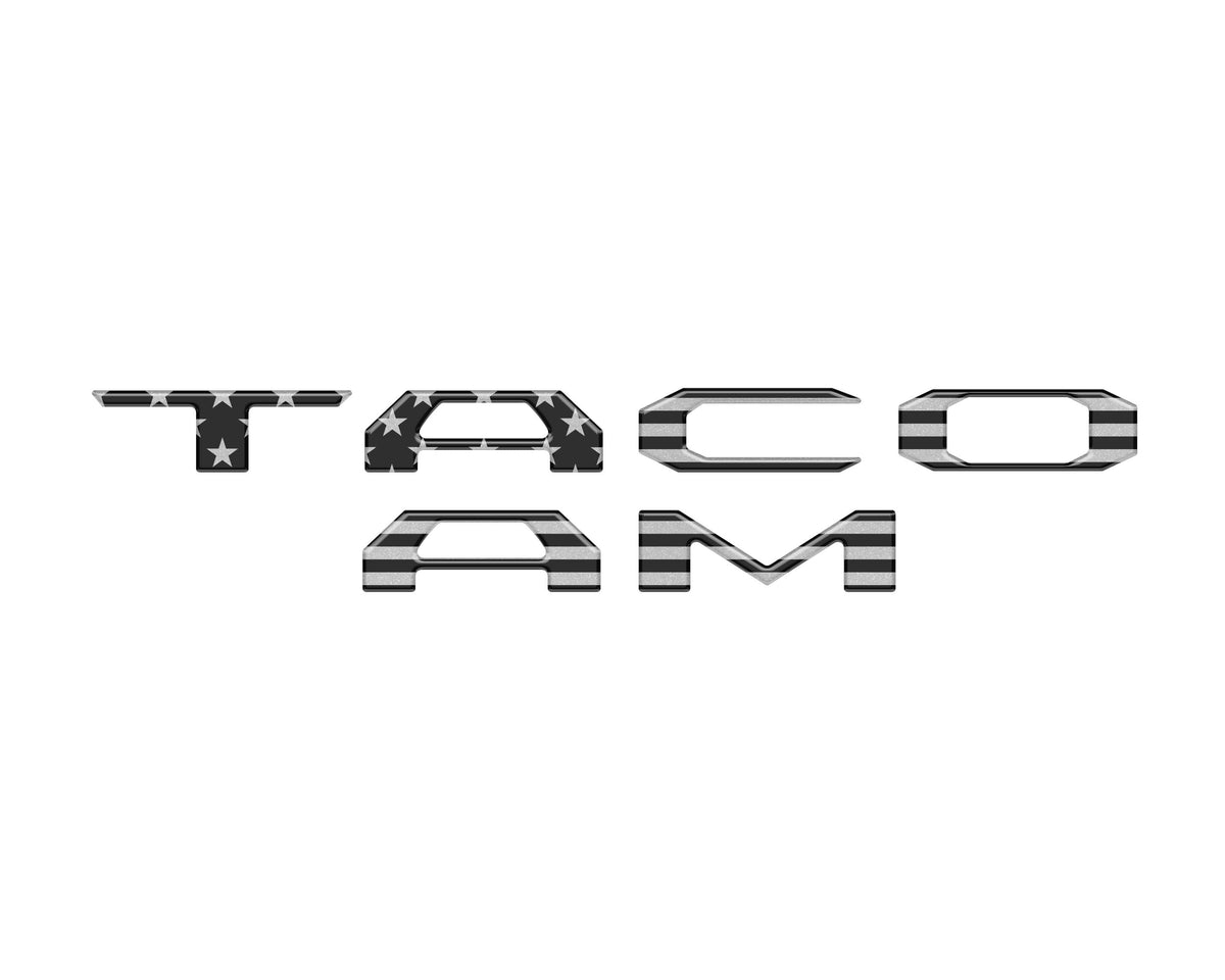 Glovebox Letter Overlays Fits 2024-2027 Toyota Tacoma