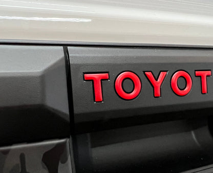 Tailgate Handle Letter Inserts Fits 2024-2027 Toyota Tacoma