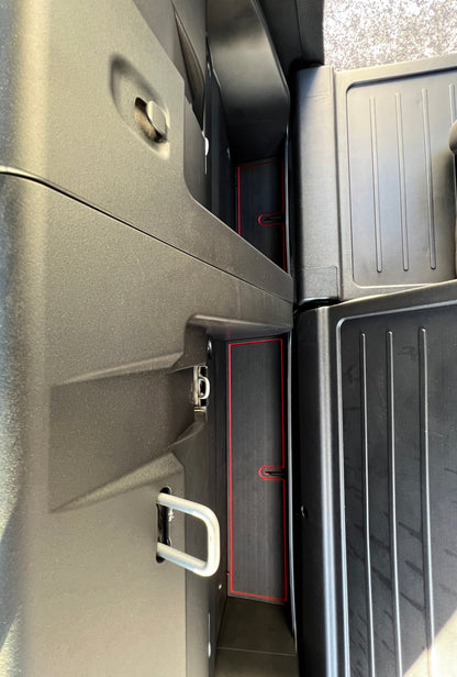Rear Seat Cubby Foam Inserts Fits 2016-2023 Toyota Tacoma