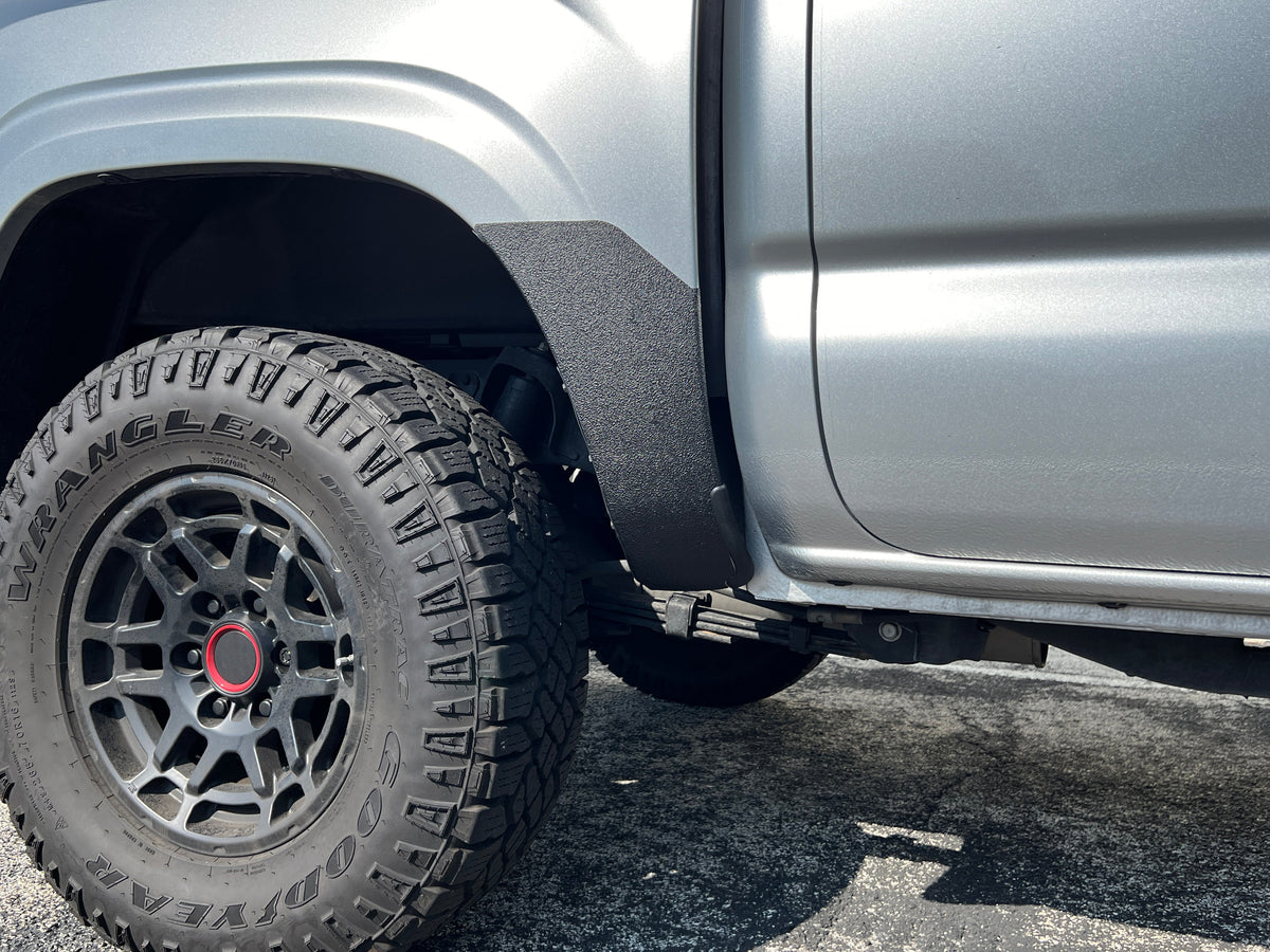 Rear Fender Protection Overlays Fits 2016-2023 Toyota Tacoma