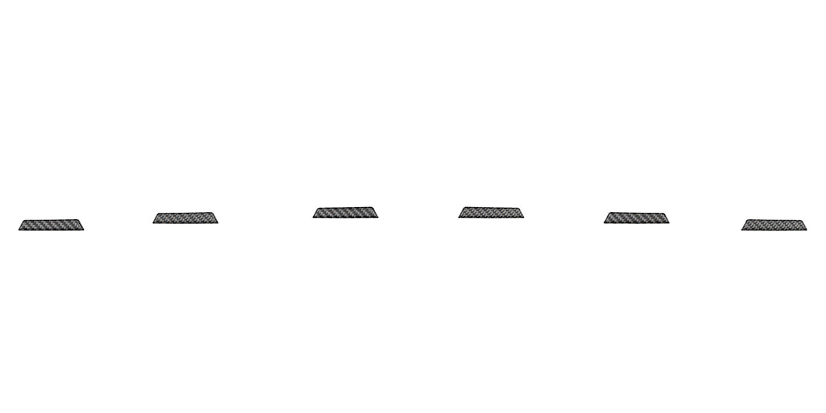 Front Bumper Lower Lines Accent Trim Fits 2024-2027 Toyota Tacoma