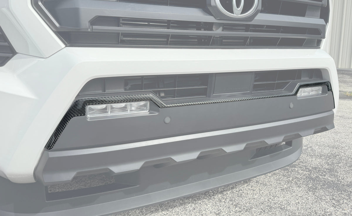 Front Bumper Upper Line Accent Trim Fits 2024-2027 Toyota Tacoma