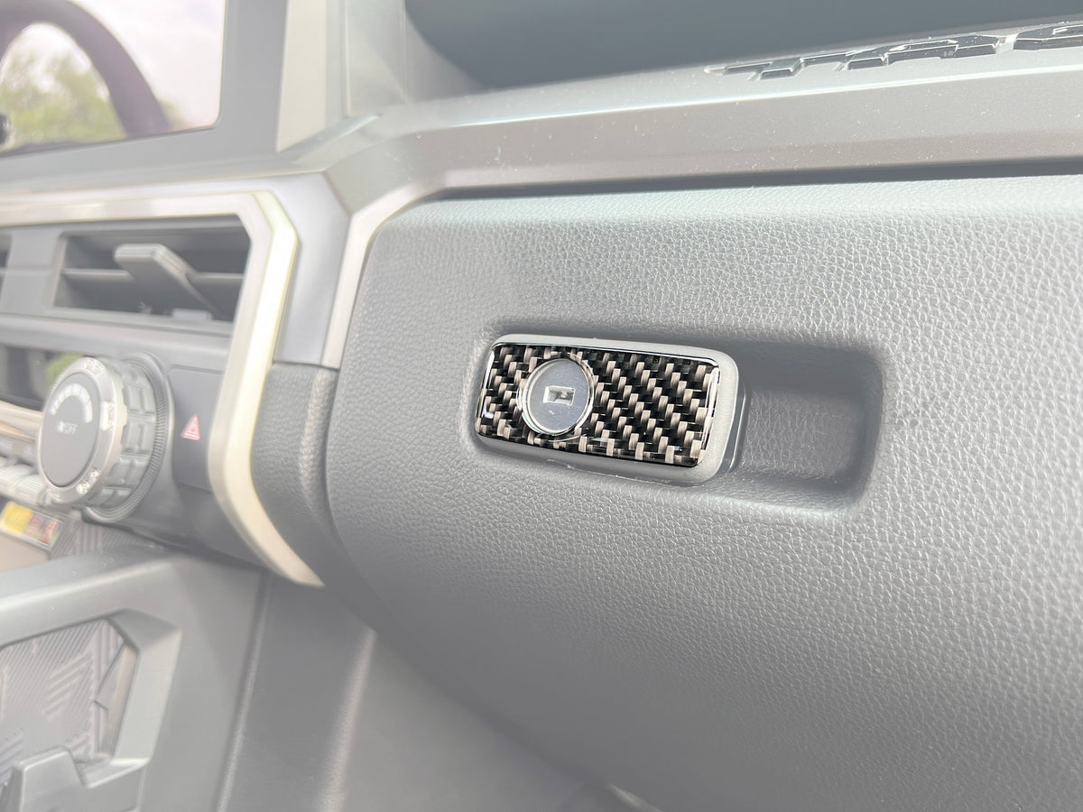 Glovebox Latch Accent Trim Fits 2024-2024 Toyota Tacoma & 2025-2027 4Runner