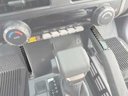 Center Console Lines Accent Trim Fits 2024-2027 Toyota Tacoma & 2025-2027 4Runner