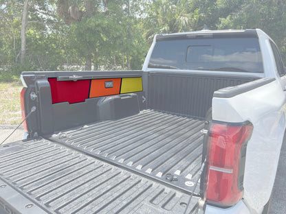 Inner Bedside Overlays Fits 2024-2027 Toyota Tacoma(without Truck Bed Power Port)