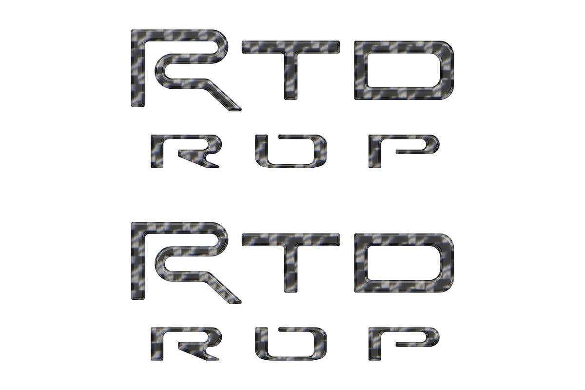 TRD Pro Interior Door Letter Overlays Fits 2024-2027 Toyota Tacoma