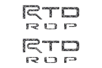 TRD Pro Interior Door Letter Overlays Fits 2024-2027 Toyota Tacoma