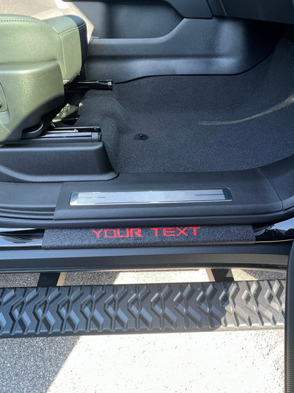 Door Sill Protection Overlays Fits 2021-2027 Chevrolet Tahoe
