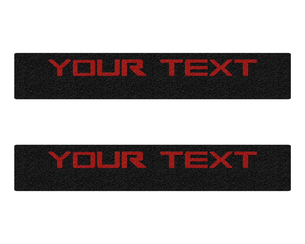 Door Sill Protection Overlays Fits 2021-2027 Chevrolet Tahoe