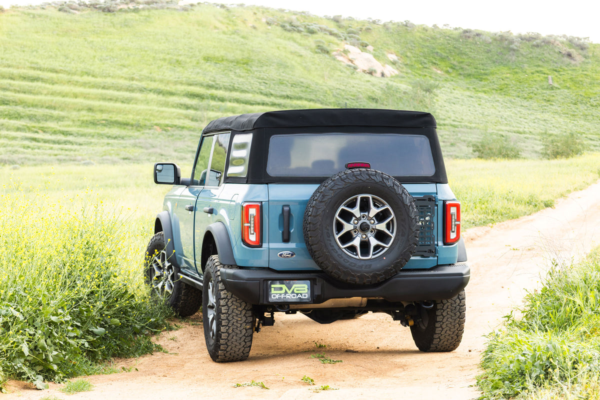 2021-2025 Ford Bronco Tailgate Reinforcement MOLLE Panel