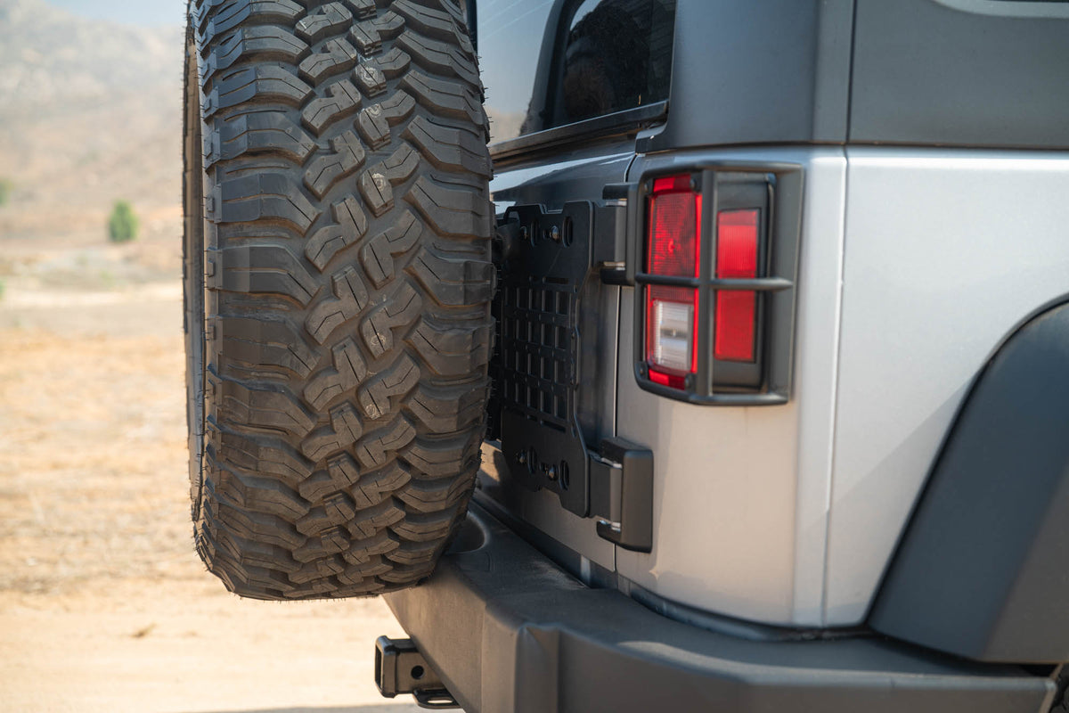 2007-2018 Jeep Wrangler JK Tailgate Reinforcement MOLLE Panel