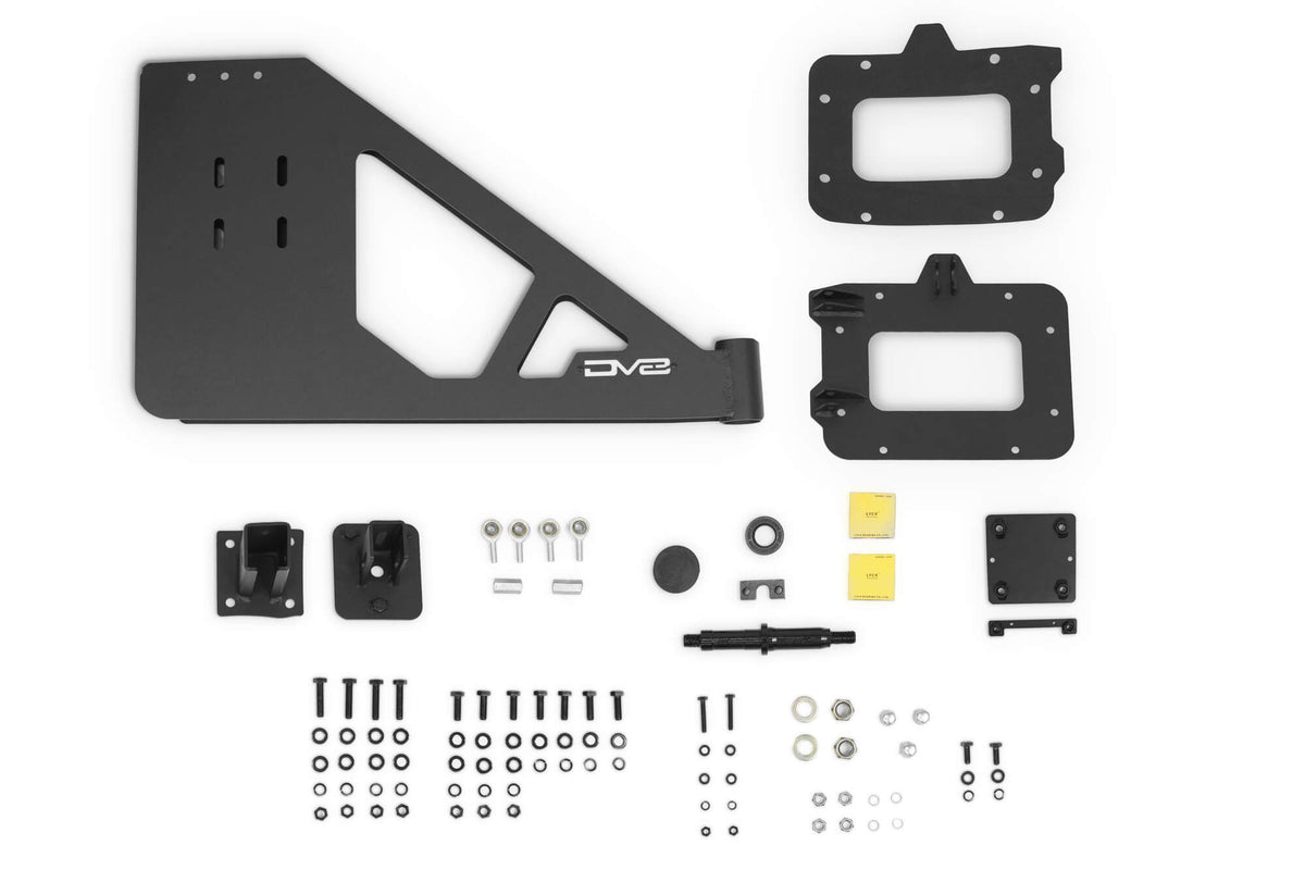 2007-2018 Jeep Wrangler JK JKU Tire Carrier For MTO Bumper