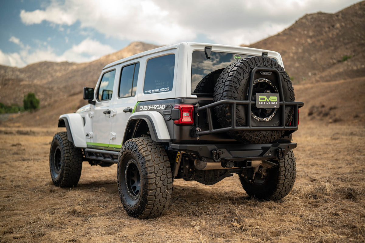 2018-2025 Jeep Wrangler JL Body Mounted Tire Carrier