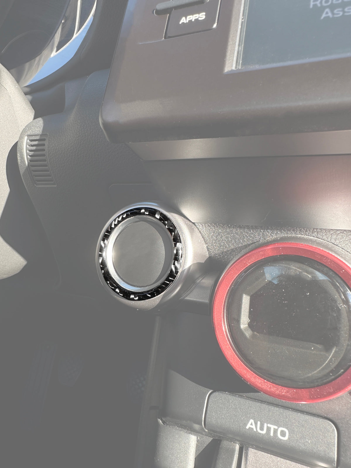 Start Button Ring Accent Trim Fits 2021-2027 Toyota GR86