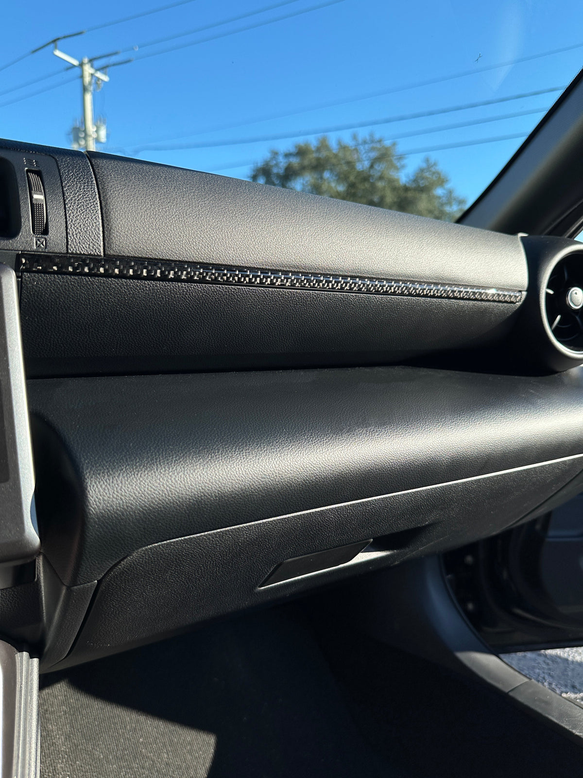 Passenger Side Line Accent Trim Fits 2021-2027 Toyota GR86