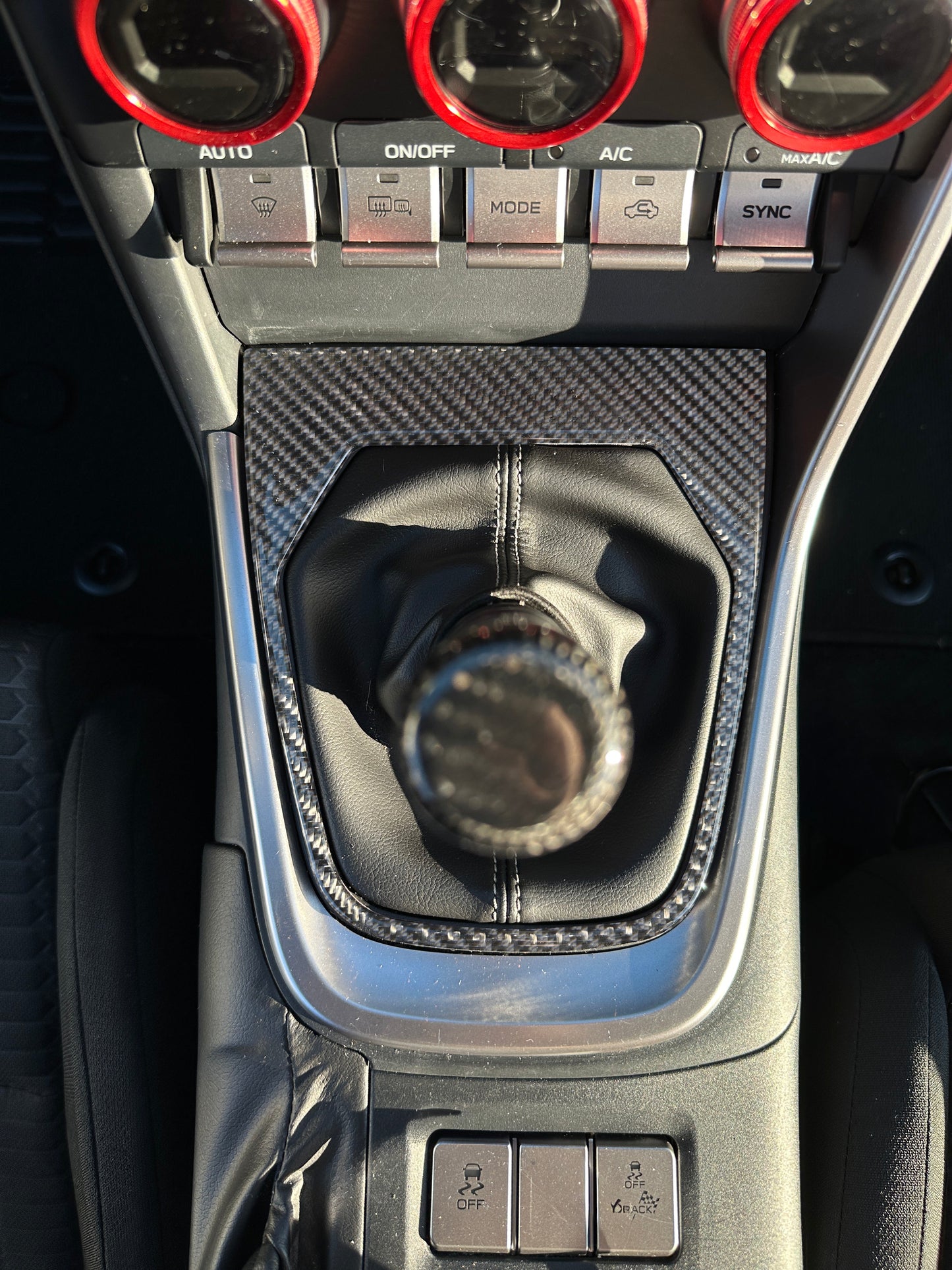 Manual Shift Accent Trim Fits 2021-2026 Toyota GR86