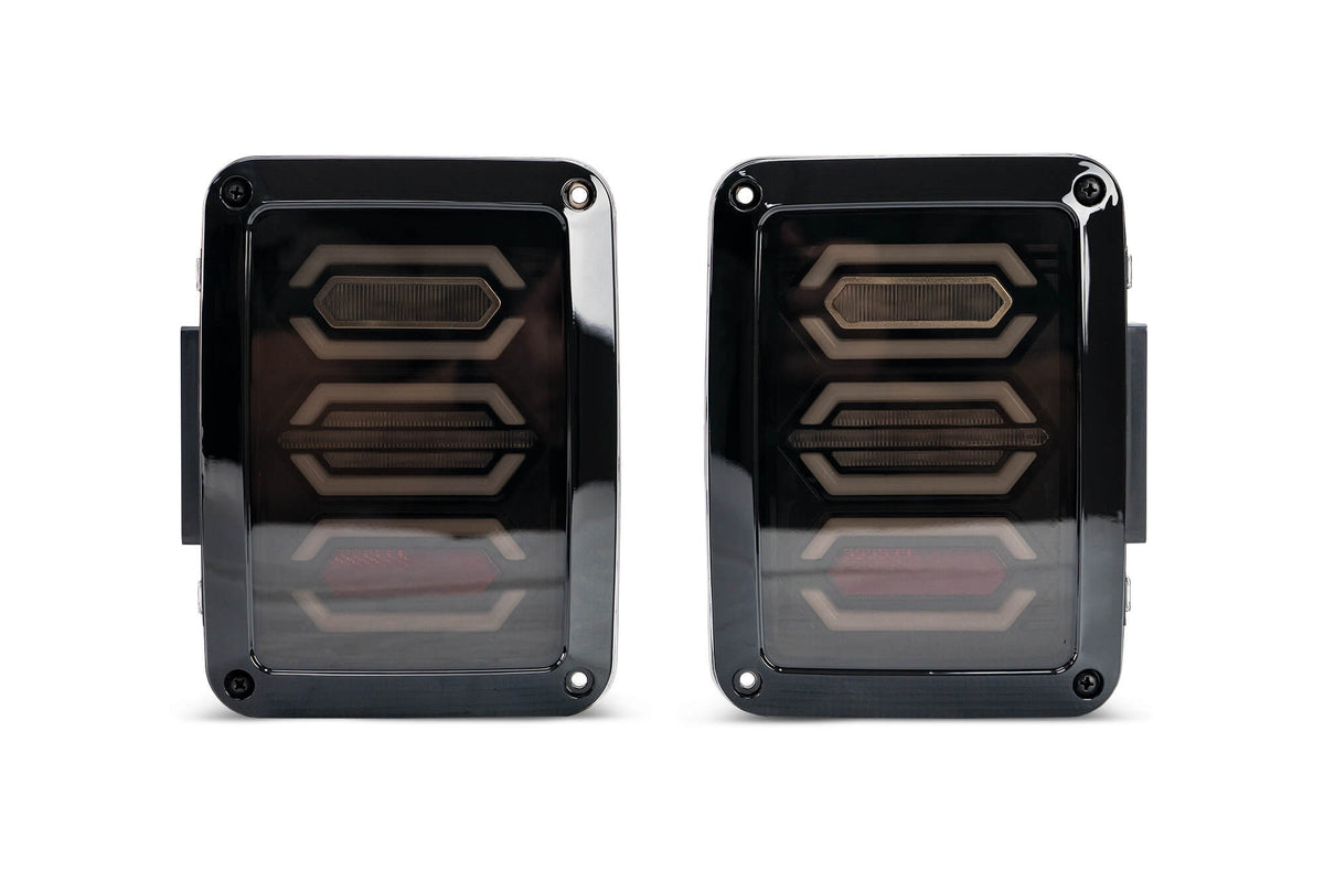 2007-2018 Jeep Wrangler JK JKU LED Tail Lights