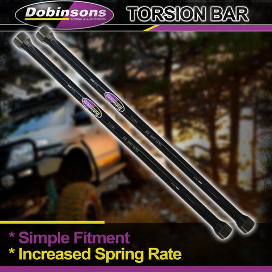 DOBINSONS TORSION BAR (PAIR) - LENGTH 1063MM - TB38-1673