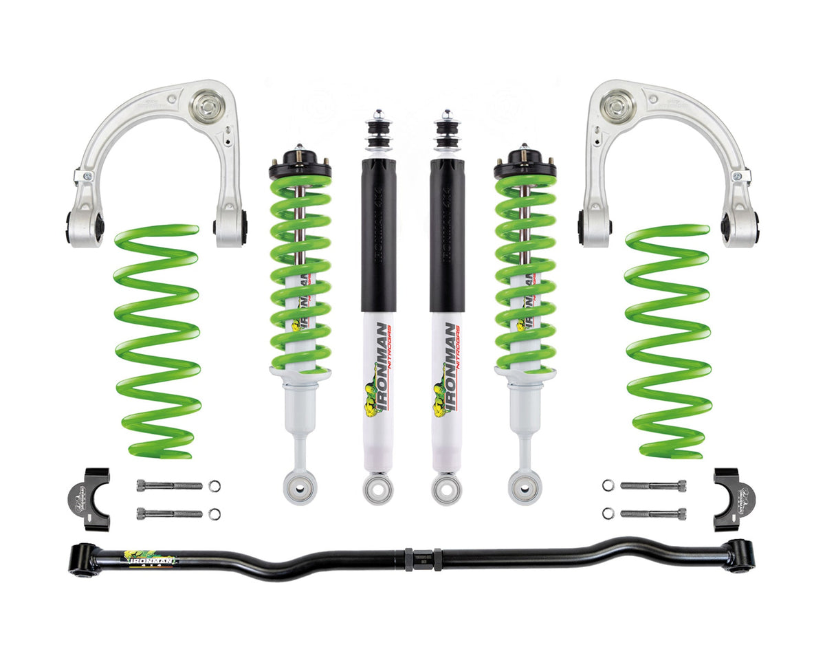 2-3" Nitro Gas Suspension Lift Kit for Toyota 4Runner (2010-2024) with KDSS