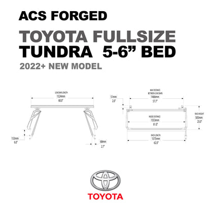 ACS FORGED Bed Rack for TOYOTA TRUCKS