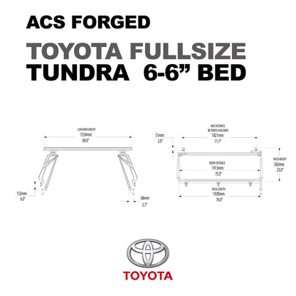 ACS FORGED Bed Rack for TOYOTA TRUCKS