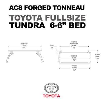 ACS FORGED TONNEAU - RACK ONLY - Toyota