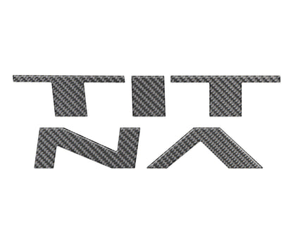 Grille Letter Inserts Fits 2022-2024 Nissan Titan