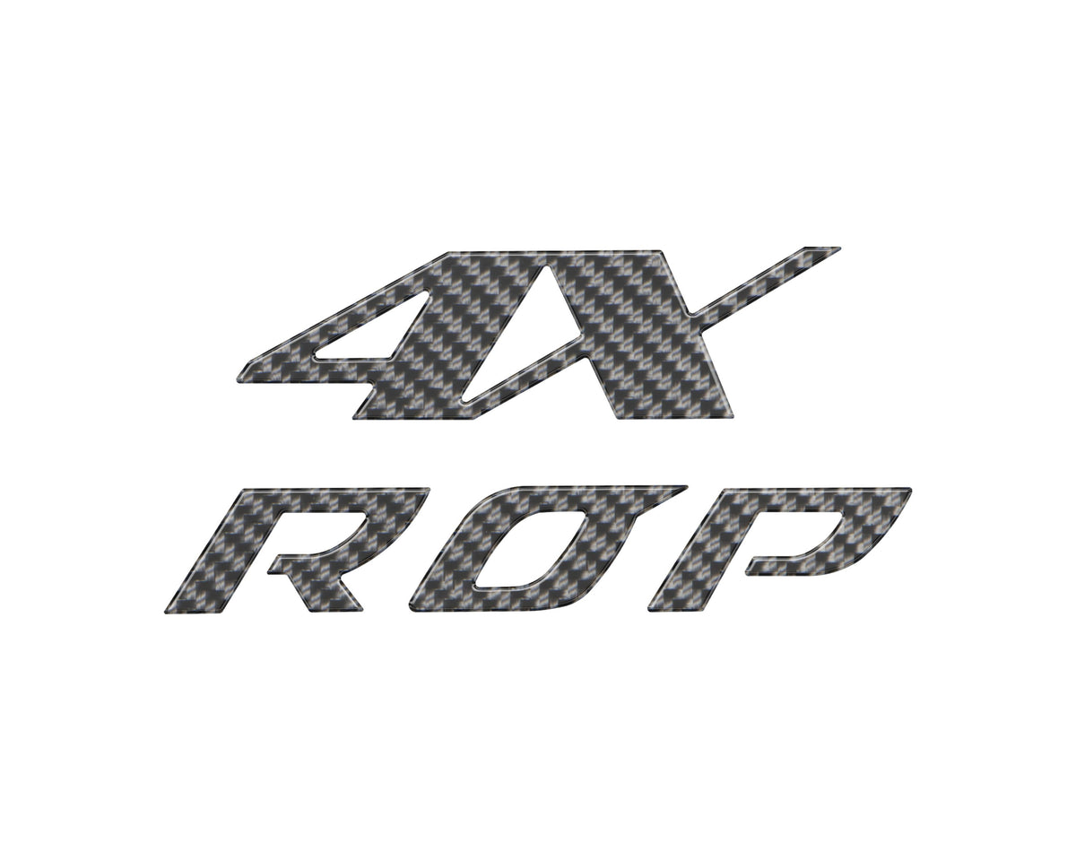 Pro 4x Emblem Letter Overlays Fits 2022-2025 Nissan Titan