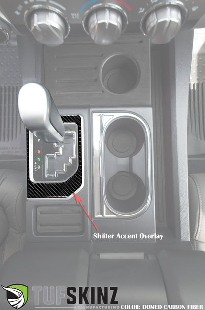 Center Console Shifter Accent Trim Fits 2014-2021 Toyota Tundra
