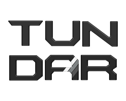 Lower Grille Letter Inserts Fits 2022-2027 Toyota Tundra