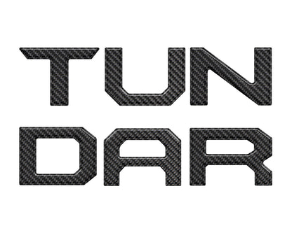 Lower Grille Letter Inserts Fits 2022-2027 Toyota Tundra