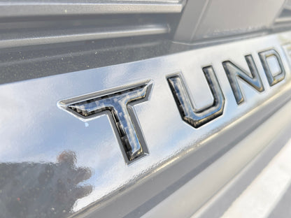 Lower Grille Letter Inserts Fits 2022-2027 Toyota Tundra