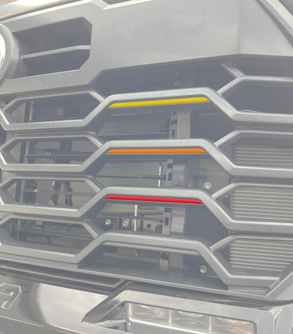 TRD Grille TRI-Color Line Inserts Fits 2022-2027 Toyota Tundra & 2023-2027 Toyota Sequoia
