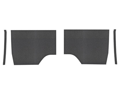 Rear Bumper Side Overlays Fits 2022-2027 Toyota Tundra
