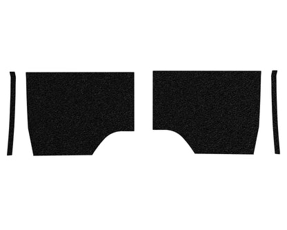 Rear Bumper Side Overlays Fits 2022-2027 Toyota Tundra