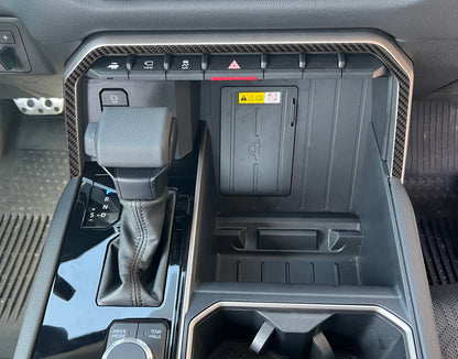 Upper Center Console Line Accent Trim Fits 2022-2027 Toyota Tundra & 2023-2027 Toyota Sequoia