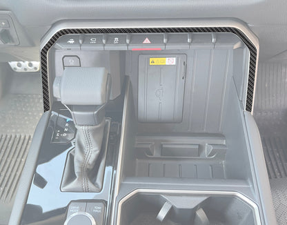 Upper Center Console Line Accent Trim Fits 2022-2027 Toyota Tundra & 2023-2027 Toyota Sequoia