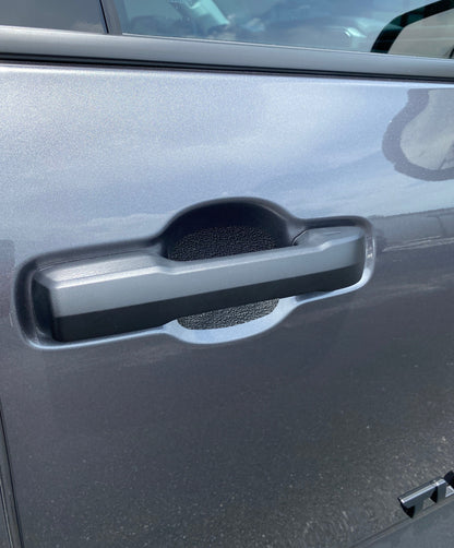 4 Door Handle Textured Protective Inserts Fits 2022-2027 Toyota Tundra