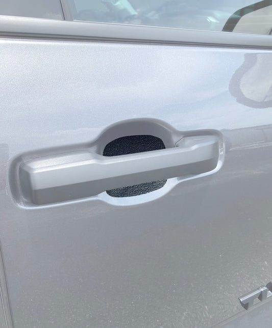 4 Door Handle Textured Protective Inserts Fits 2022-2026 Toyota Tundra