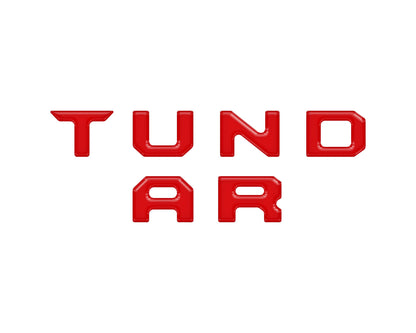 3RD Brakelight Letter Inserts Fits 2022-2026 Toyota Tundra