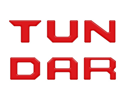 Glove Box Letter Inserts Fits 2022-2027 Toyota Tundra