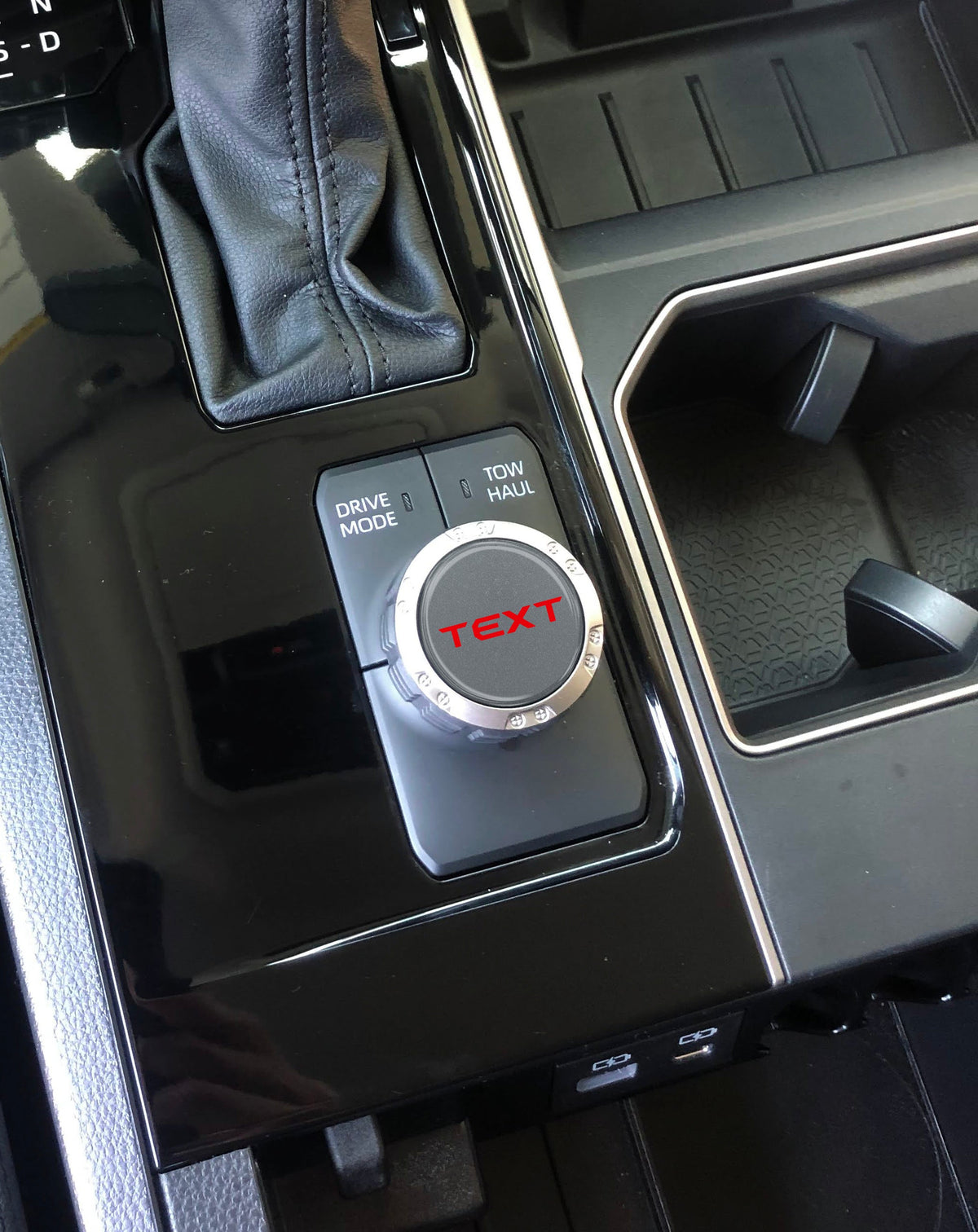 Badge for Drive Mode Selector Dial Fits 2022-2027 Toyota Tundra & 2023-2027 Toyota Sequoia