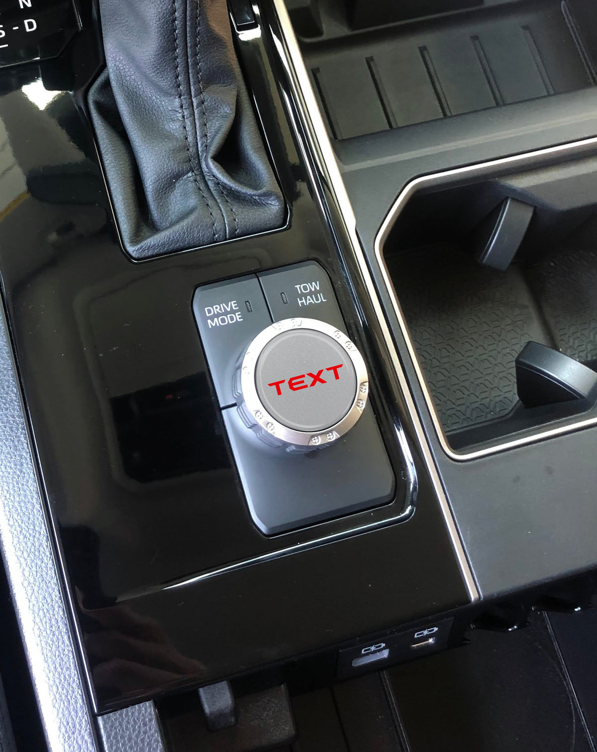 Badge for Drive Mode Selector Dial Fits 2022-2027 Toyota Tundra & 2023-2027 Toyota Sequoia