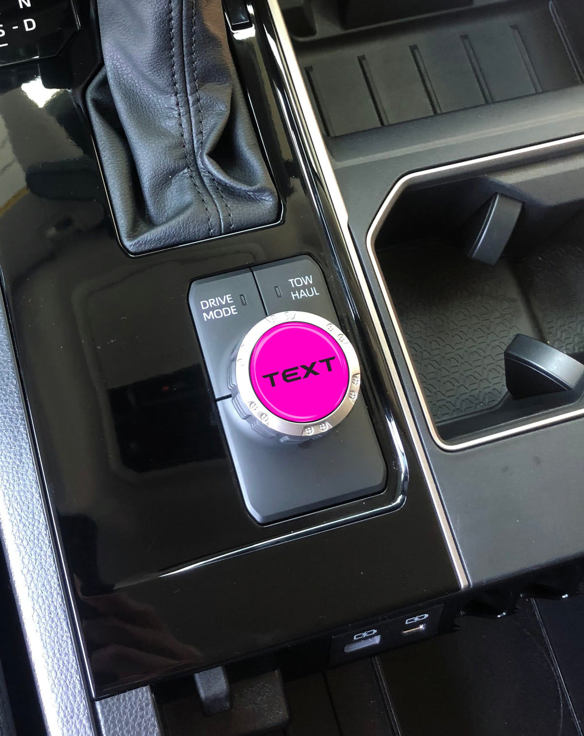 Badge for Drive Mode Selector Dial Fits 2022-2027 Toyota Tundra & 2023-2027 Toyota Sequoia